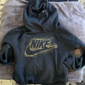 Nike Charcoal Hoodie with Red Tag